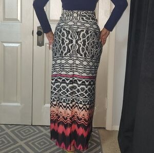 Pink Paradise Maxi Skirt Size S